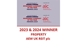 INVESTMENT COMPANY OF THE HEAR AWARD 2023-2024 WINNER
